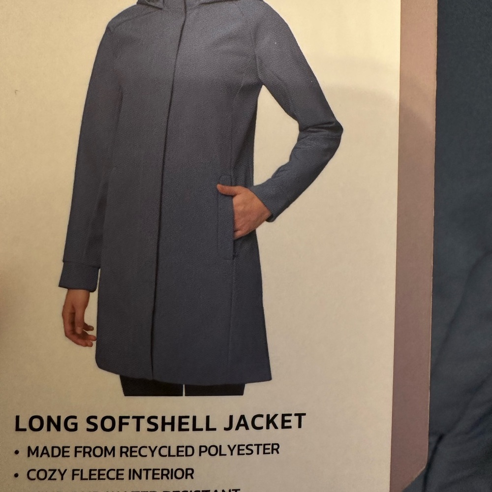 Mondetta Gray Raincoat for Women